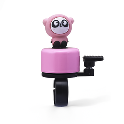 Κουδούνι Ποδηλάτου – Μεταλλικό με Πλαστική Βάση | P2R | RINGO Pink Panda 3D in Cyclit.co